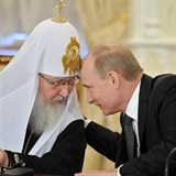 Patriarcha Kirill je blízkým přítelem a spolupracovníkem Vladimíra Putina.