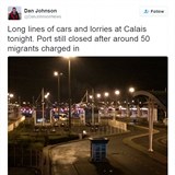 Informace z Calais se  i na Twitteru.