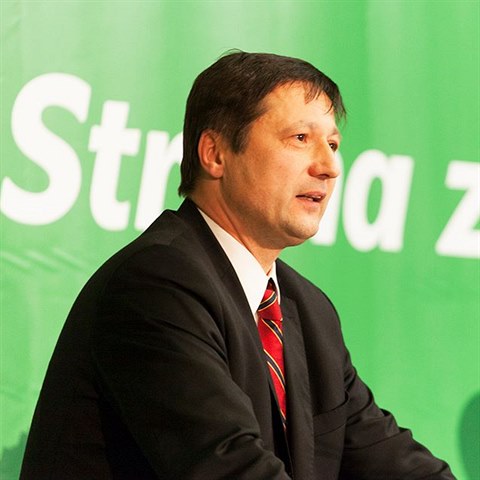 Petr tpnek byl jednm z kandidt na pedsedu Strany zelench