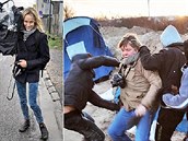 Kameramanka Maaike Engelsová popsala, jak vypadá natáení v Calais.