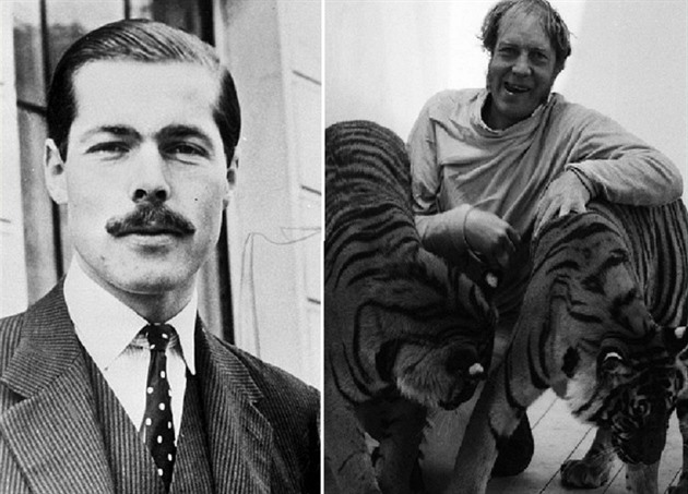 Lord Lucan (vlevo) patí k nejzáhadnjím osobám britské lechty. Ped...