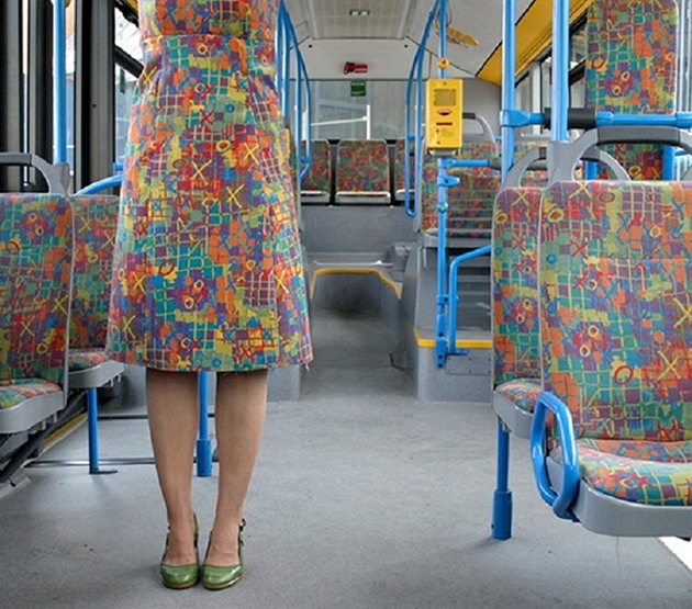 Nov� �aty z kolekce potahy v autobusu 2016