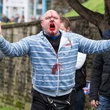 V britskm Doveru probhla vyhrocen protiuprchlick demonstrace. astnili se...