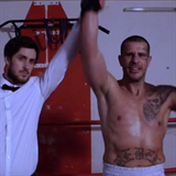 Robert Rosenberg jako boxer v klipu Balky slmy od kapely Lola