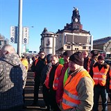 Asociace koncesion v taxislub svolala protestn akci.