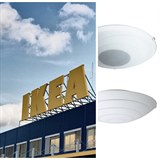 IKEA stahuje z prodeje lampy HYBY, LOCK a RINNA.