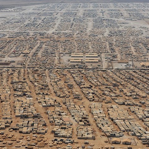 Tbor Al Zaatari se thne na ploe nkolika destek kilometr.