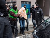 Zátah proti islamistm v berlínské tvrti Kreuzberg.