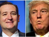Ted Cruz porazil Donalda Trumpa v Iow.