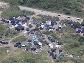 Ped esti msíci byl kemp v Calais domovem 3 tisíc benc.