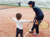 Simona Krainová chce mít ze svého syna Maxe tenistu.