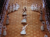 Pedtanení rakouských taneních debutant na úvod vídeského plesu bylo...