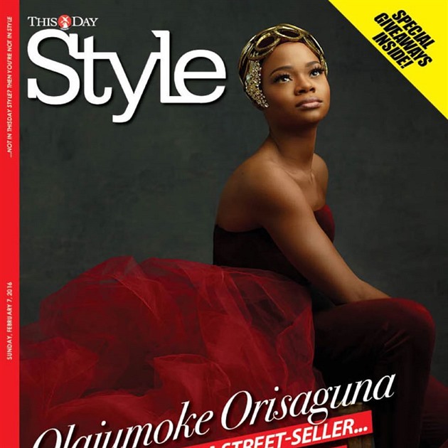 Olajumoke Orisaguna na titulce lifestylového magazínu ThisDay Style.