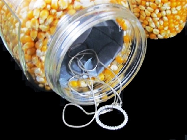 Sklenice s fale�nou v�pln� cht�j� trochu zru�nosti - mus�te vyrobit dvojitou...