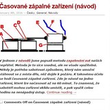 S revolunch bunk zveejnila i nvod na sestrojen asovan zpalnice,...