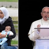Papež František vyzývá křesťany, aby přijímali uprchlíky a poskytovali jim...