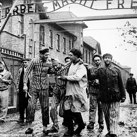 Vyhlazovac tbor byl osvobozen v lednu 1945.