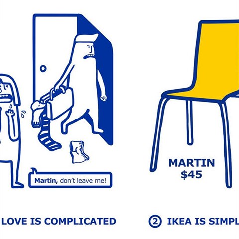 V IKEE podte takovho Martina, kter vs nikdy neopust.