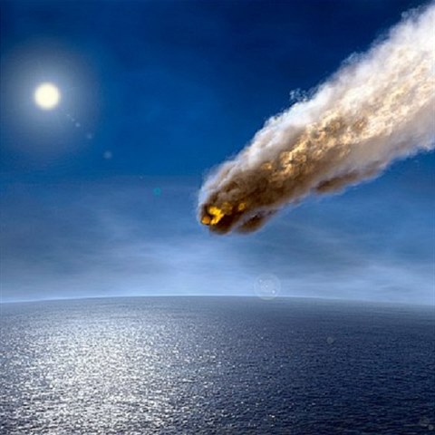 Dopad asteroidu do moe by vyvolal ob vlny tsunami.