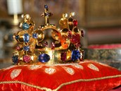 Svatováclavská koruna bude letos mimoádn po skonení výstavy korunovaních...