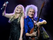 Svtoznámý kytarista legendárních Queen Brian May navtíví esko spolu se...