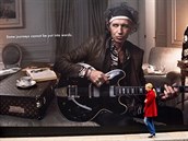 Louis Vuitton propagují i takové hvzdy jako je Keith Richards z kapely Rolling...