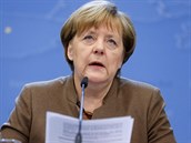 Merkelová chce pesunout rozhodující jednání na zaátek bezna.