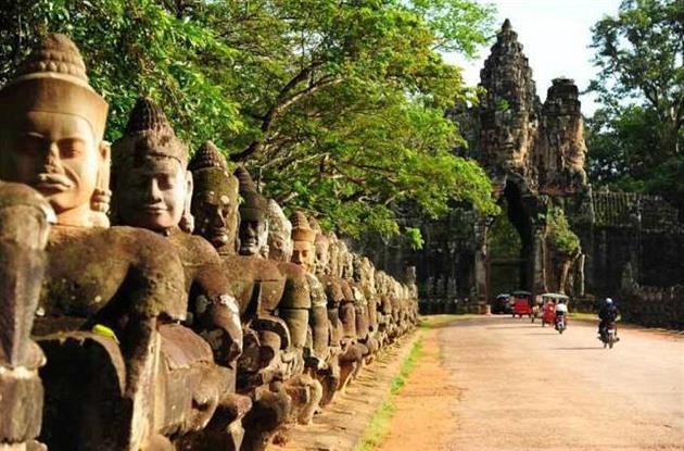 Kambodsk chrm Siem Reap v katalogu...