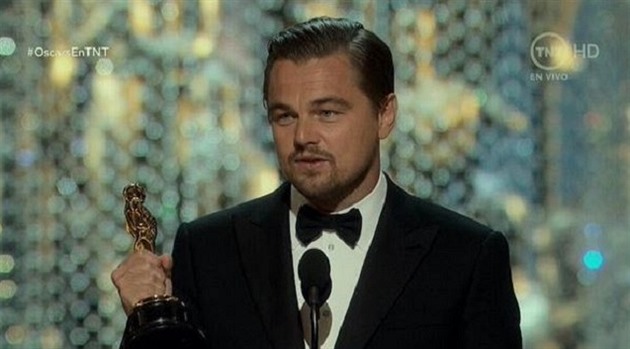 Leonardo DiCaprio si za Oscara vysloužil ovace vestoje.