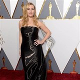 Kate Winslet v leskl rb. Jej nejlep doplnk byl Leonardo DiCaprio.