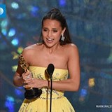 Alicia Vikander se zaslouenm Oscarem.