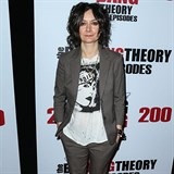 Sara Gilbert alias Leslie Winkle a jej tak trochu punkov styl.