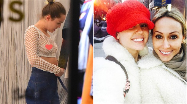 Miley Cyrus ukázala pi pondlním nakupování Bradavku!
