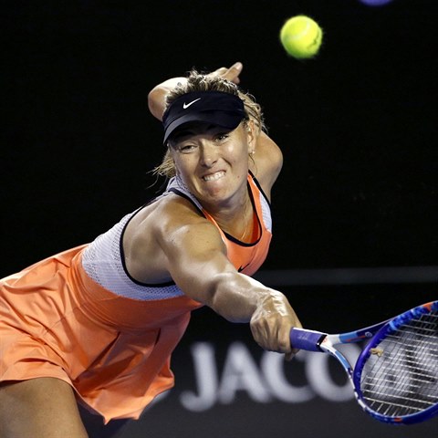 Maria arapovov vypadla na Australian Open ve tvrtfinle.