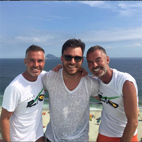 Leo Mare se v Riu potkal s mdnmu nvrhi Deanem a a Danem Catenovmi.
