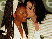 Janet Jackson se svým bratrem Michaelem.