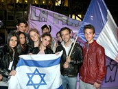 Mladí francouztí idé na demonstraci. (Ilustraní foto)
