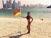 Heidi Jank v Dubaji vystavila své sexy kivky.