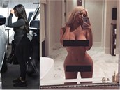 Kim Kardashian se ukázala v pondlí na Twitteru úpln nahá. Kam zmizela...
