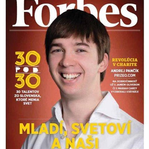 Andrej na oblce slovenskho Forbesu. Je jednm z nejmladch slovenskch...