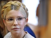 Bývalá ukrajinská premiérka Julija Tymoenková se svým typickým úesem.