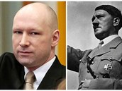 Masový vrah Anders Behring Breivik myslí po veerech na Hitlera.