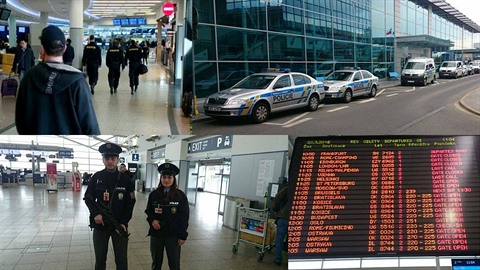 Po sérii explozích v Bruselu eská policie zvýila opatení na mezinárodních...