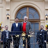 Návštěva čínského prezidenta v Praze se nese v duchu cirkusáckých výstupů z...