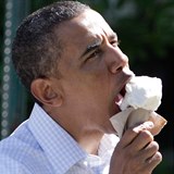 Vanilkovou zmrzlinu má rád i prezident USA Barack Obama.