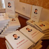 Kniha čínského prezidenta Si Ťin-Pchinga byla k dostání na semináři ve Sněmovně.