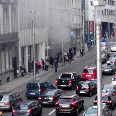 Bruselsk metro je uzaveno, kvli vbuchm.