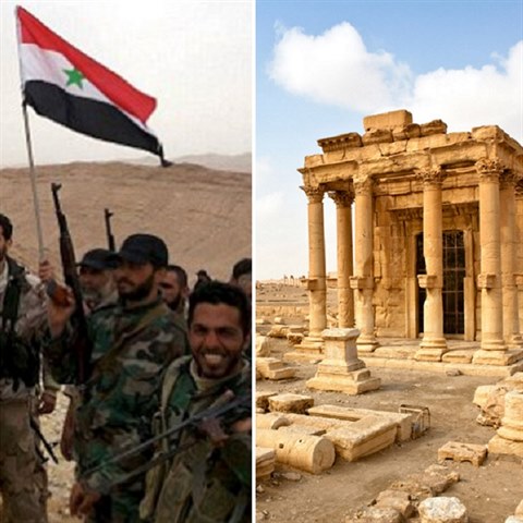 Syrsk armd se po vce ne roce podailo osvobodit starobyl msto Palmra od...