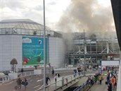 Na bruselském letiti vybuchly dv bomby.