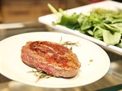 V Praské masn vám i poradí, jak si udlat dobrý steak doma. To toti spousta...